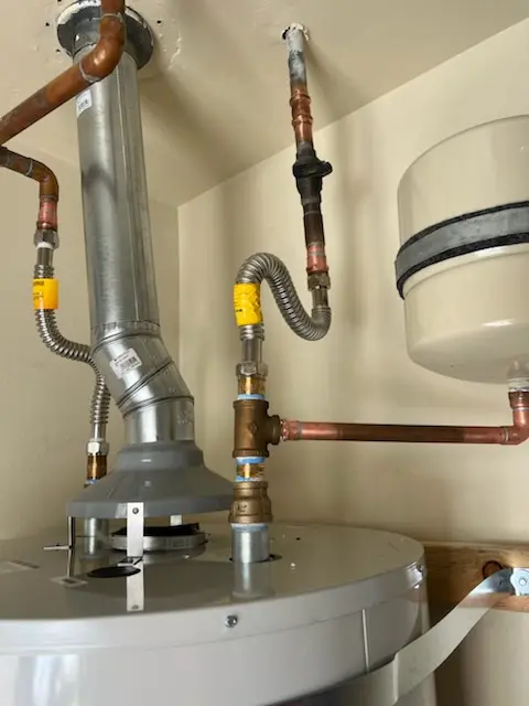 Water heater installation and plumbing repair in Dolington
